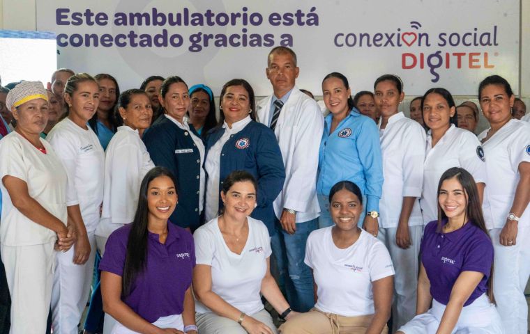 Digitel dotó de conectividad a centros educativos y de salud en la Isla de Coche