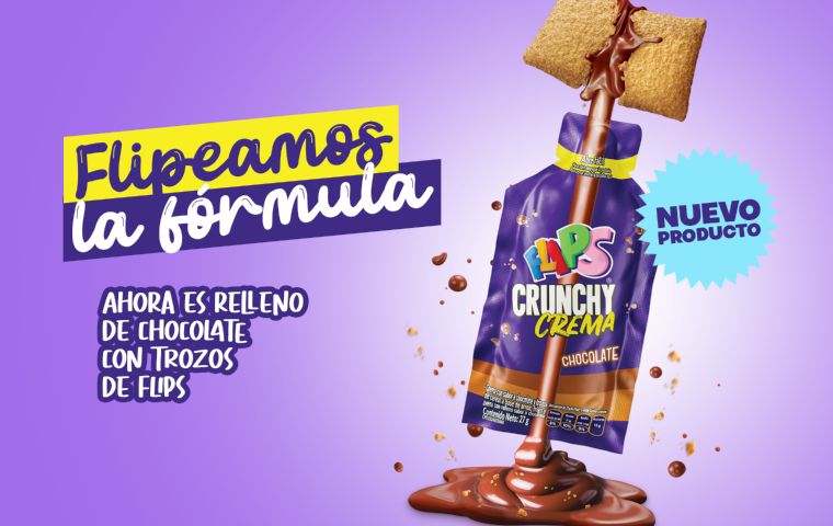 Flips Crunchy Crema: el nuevo producto con que Flips sorprende en la categoría de chocolates untables