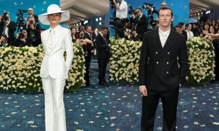 Callum Turner y Zendaya lucen un Louis Vuitton en la Met Gala 2025
