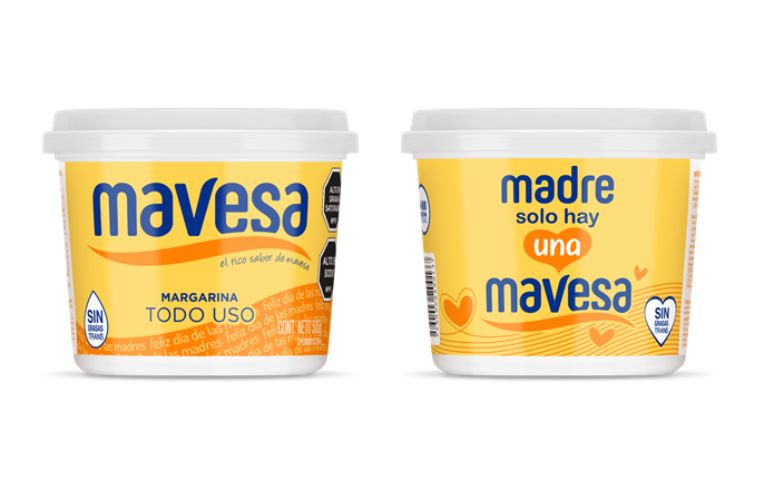 Mavesa celebra el Día de la Madre con un empaque edición especial
