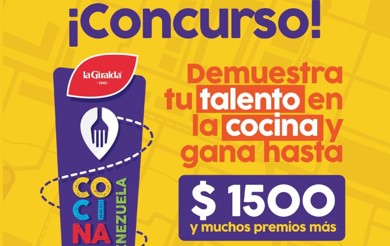 Concurso La Giralda Cocina con Venezuela, gana hasta $1500 y una Masterclass