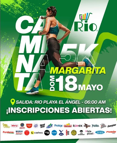 Natulac patrocina la Caminata 5K Margarita de Río Supermarket