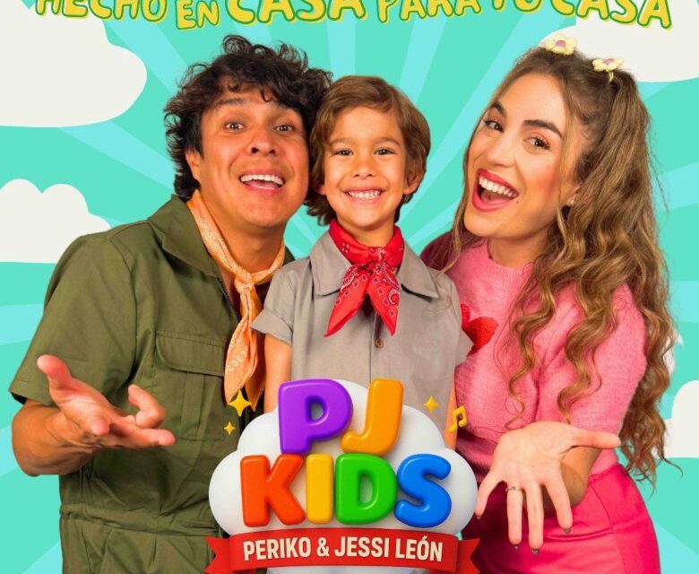 Periko & Jessi León se reinventan con su nuevo proyecto familiar, PJ Kids