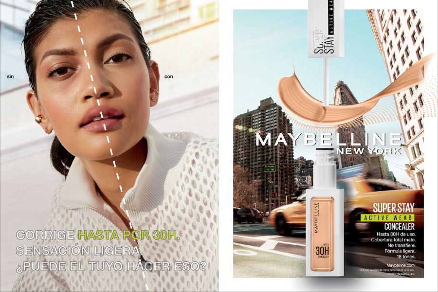 Maybelline New York lo da todo en el maquillaje de larga duración con los nuevos SuperStay Active Wear 30H Corrector y SuperStay Active Wear 24H Polvo Híbrido