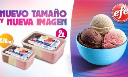 Helado Napolitano Efe estrena tamaño de 830 ml: Un antojo, más práctico que nunca