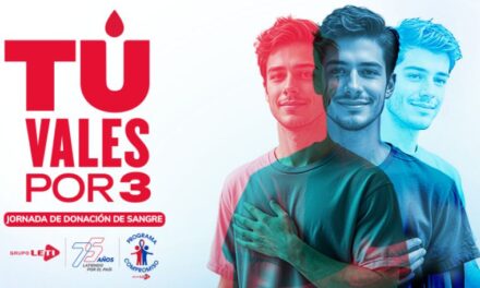 Grupo LETI impulsa la donación de sangre con «Tú Vales Por 3»
