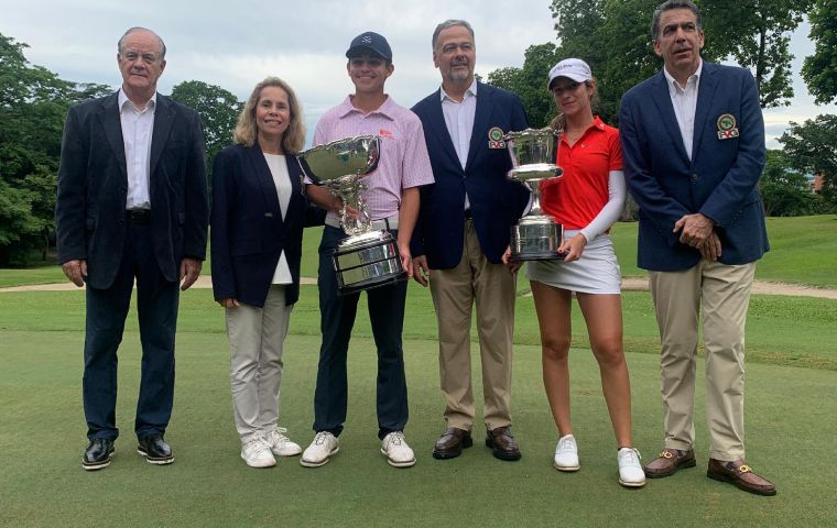 Andrés Martínez y Agatha Alesson campeones Nacional Match Play 2025