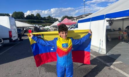 El piloto venezolano Alessandro González fue el segundo latinoamericano mejor posicionado en la categoría Junior de la carrera Rok Cup en Italia