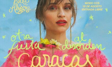 «Una fiesta al desorden» llega a Caracas: Lucía Alegría vuelve a su raíz con un showcase íntimo