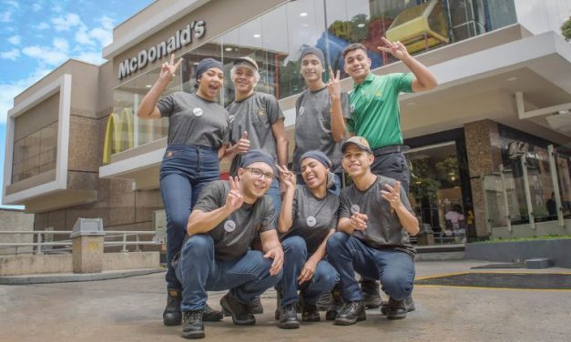 Arcos Dorados generó más de 480.000 instancias de formación y empleo en Latinoamérica