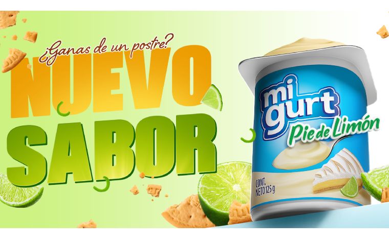 MiGurt desbloquea las ganas de un postre con su nuevo sabor Pie de Limón