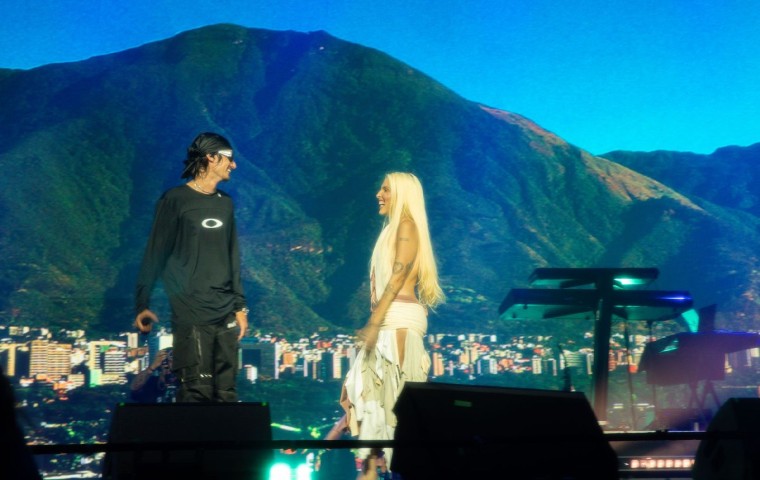 Las palabras de Elena Rose para Danny Ocean en el Movistar Arena de Bogotá 