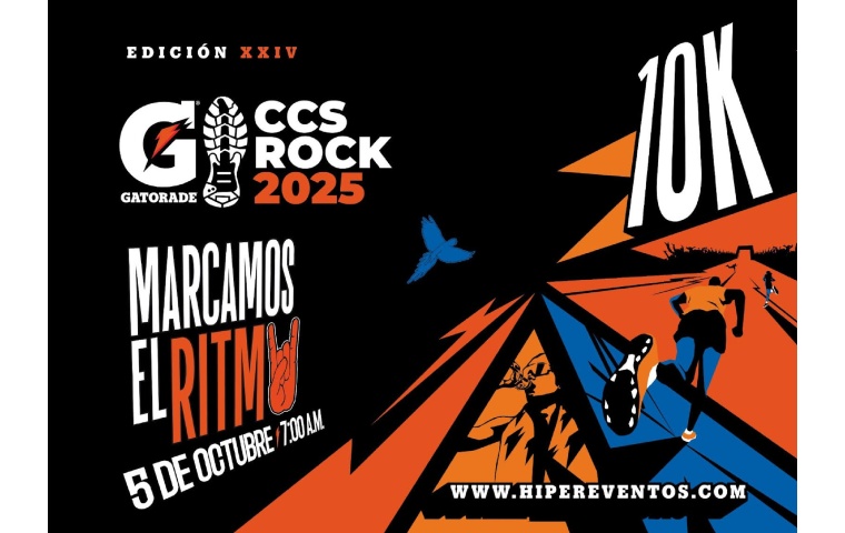 ¡Todo listo para marcar el ritmo en la Gatorade Ccs Rock 2025!