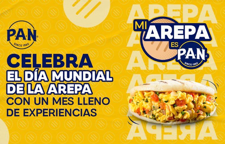 P.A.N. celebra el Día Mundial de la Arepacon un mes lleno de experiencias