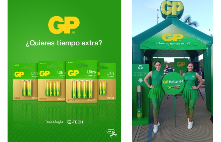 GP Batteries, la energía que te da «Tiempo Extra»