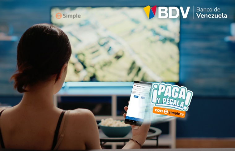 Tu factura de Simpletv te puede salir gratis con el Banco de Venezuela