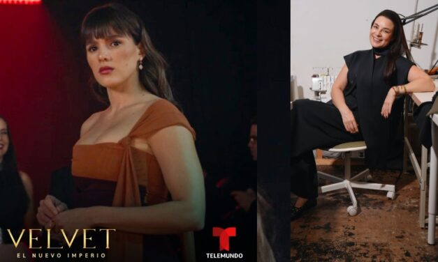 De Venezuela a Telemundo: Gussy López viste a la protagonista de «Velvet, el nuevo imperio» y se prepara para el New York Fashion Week