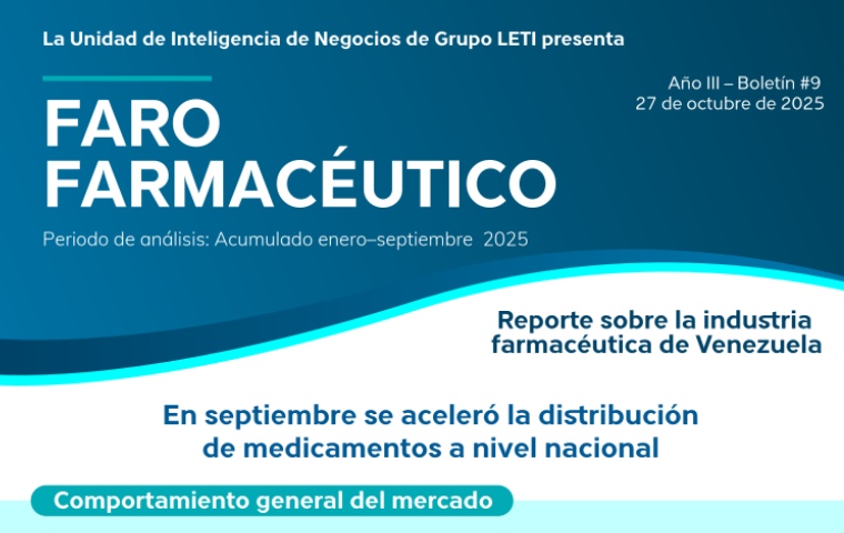 En septiembre se aceleró la distribución de medicamentos a nivel nacional