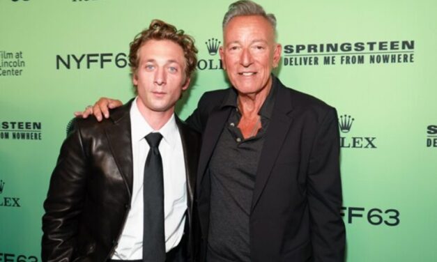 Springsteen y Jeremy Allen White juntos en el Festival de Cine de Nueva York por el estreno de Springsteen: música de ninguna parte