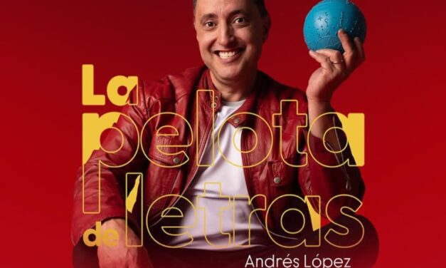 Andrés López trae La Pelota de Letras a Caracas este 23 de octubre