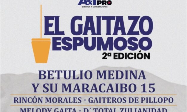 Segunda edición de “El Gaitazo Espumoso” reúne a los mejores gaiteros junto a La Dimensión Latina en la Terraza del CCCT