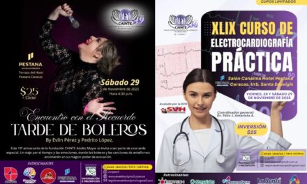 CAINTE celebra su 19 aniversariocon una programación especialen el Hotel Pestana Caracas 