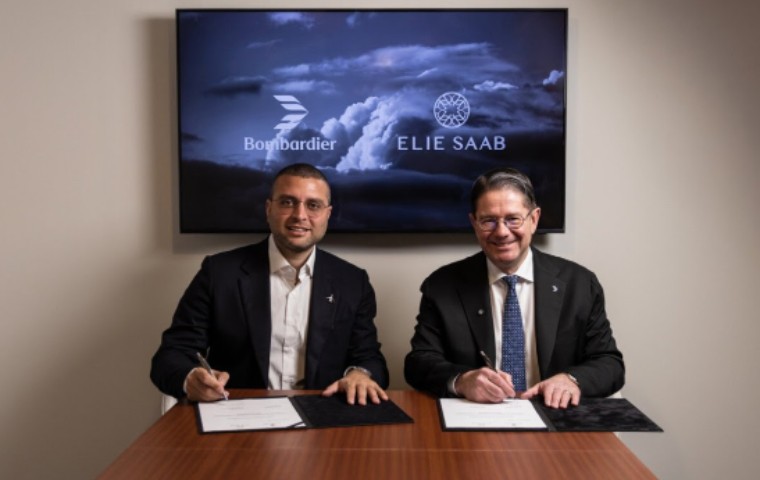 Bombardier y Elie Saab anuncian una colaboración exclusiva para crear un diseño interior único y elegante para el Global 8000