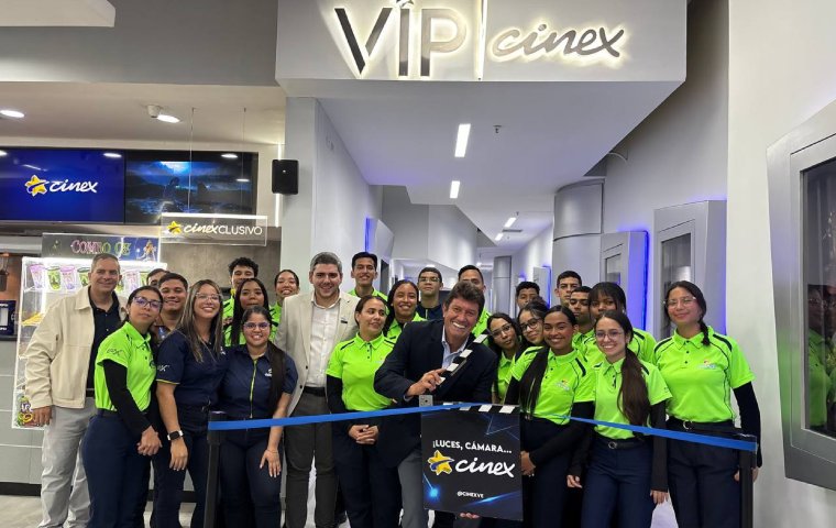 Cinex inaugura la nueva era del entretenimiento en Sambil Chacao