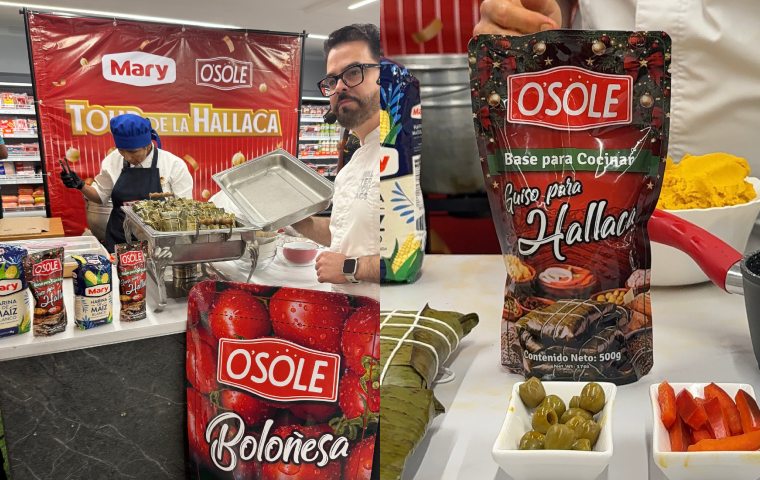 OSOLE y Alimentos Mary se unen en el “Tour de la Hallaca”
