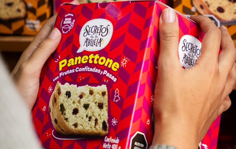 Secretos de la Abuela lanza su Panettone con masa madre, listo para regalar
