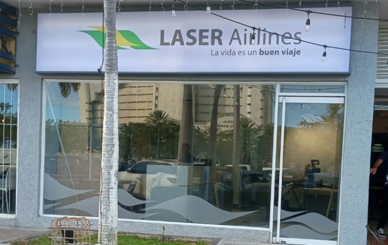 LASER Airlines anuncia nueva ubicación de su oficina en Porlamar