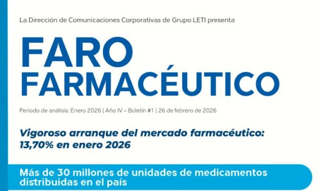 La industria nacional impulsa un vigoroso arranque del mercado farmacéutico en 2026