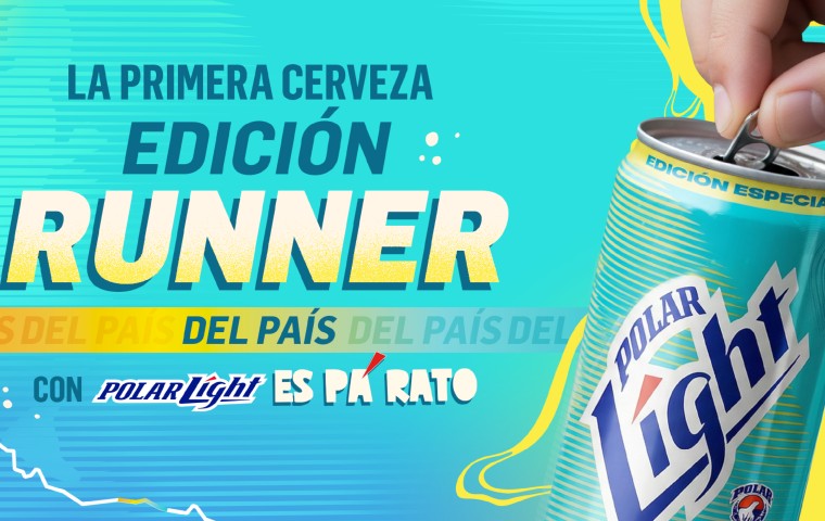 La nueva lata de Polar Light celebra cada kilómetro