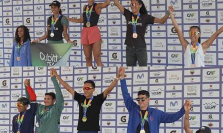 El panameño Jorge Castelblanco y la ecuatoriana Silvia Ortiz ganaron la décima edición del Maratón CAF 2026