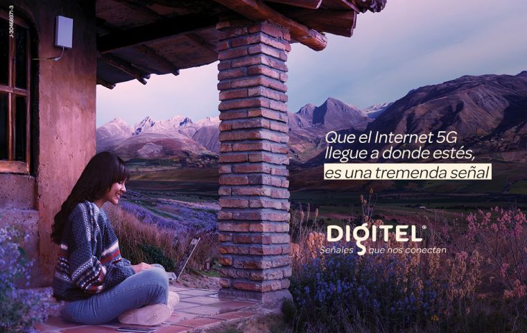 Digitel expande su cobertura 5G a Gran Caracas, Bolívar y Lara para dar Internet a hogares y empresas