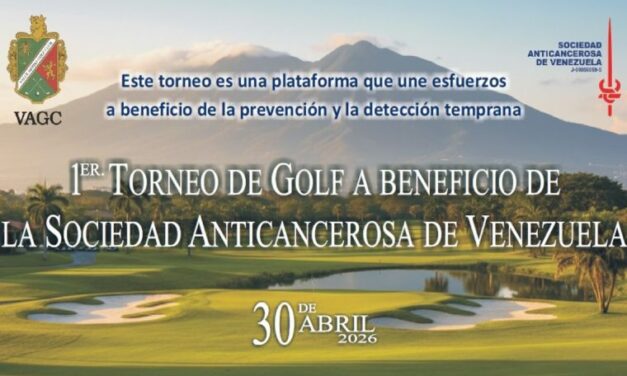 Sociedad Anticancerosa de Venezuela anuncia su 1er Torneo de Golf a beneficio de la lucha contra el cáncer