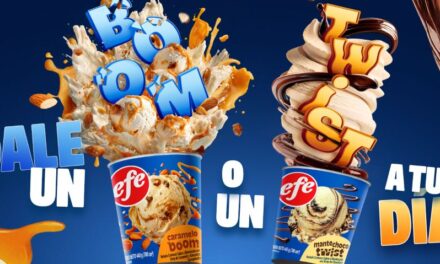 Efe le da un giro al helado con su Mantechoco Twist y Caramelo Boom