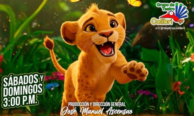 “Las Aventuras del Rey León” de Teatro Colibrí se muda al Teatro Trasnocho desde el 02 de mayo