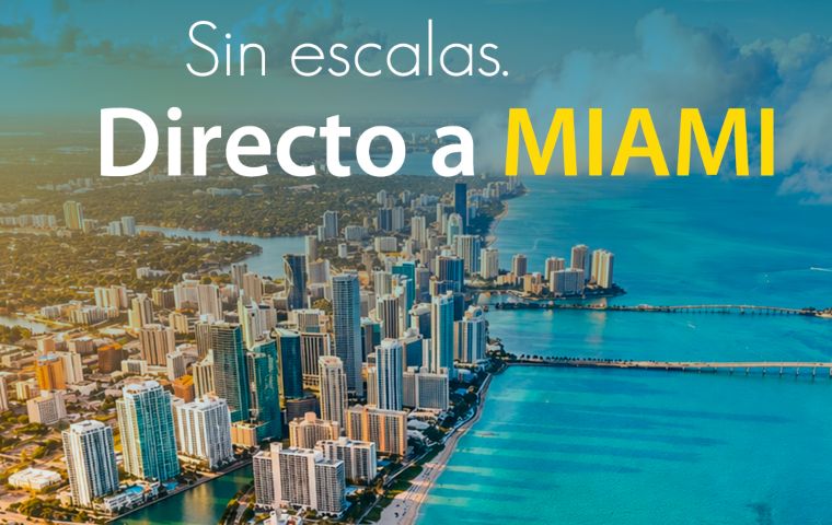 Aerolínea Global X, en alianza comercial con Laser Airlines anuncian vuelos directos a Miami