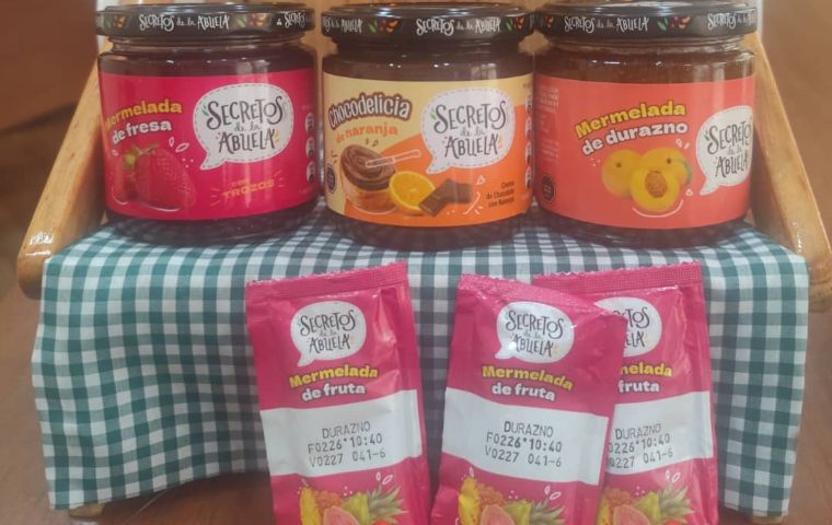 Secretos de la Abuela innova en el sector Horeca con mermeladas en sachet