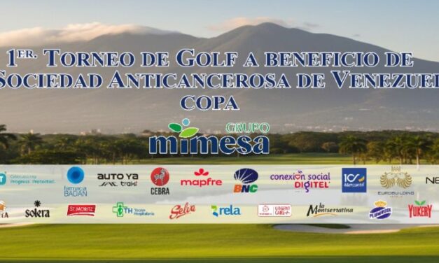 Swing solidario: Fue un éxito total el 1er Torneo de Golf de la Sociedad Anticancerosa de Venezuela
