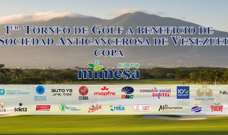 Swing solidario: Fue un éxito total el 1er Torneo de Golf de la Sociedad Anticancerosa de Venezuela