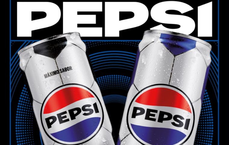 Pepsi tiene nuevas latas para disfrutar la fiesta del fútbol