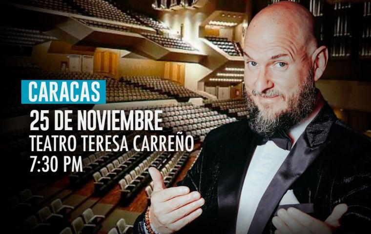 Andrés Parra llega a Venezuela con su aclamado show “Venga Que Si Es Pa’ Eso”