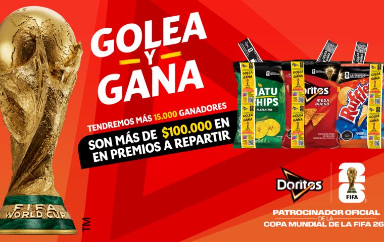 Doritos® enciende la fiebre mundialista con «Golea y Gana»