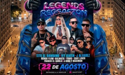 Caracas se paraliza este próximo 22 de Agosto con el «Legends Reggaeton Concert»