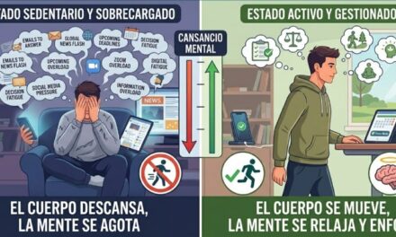 Por qué el descanso pasivo y el sedentarismo no eliminan el cansancio mental moderno