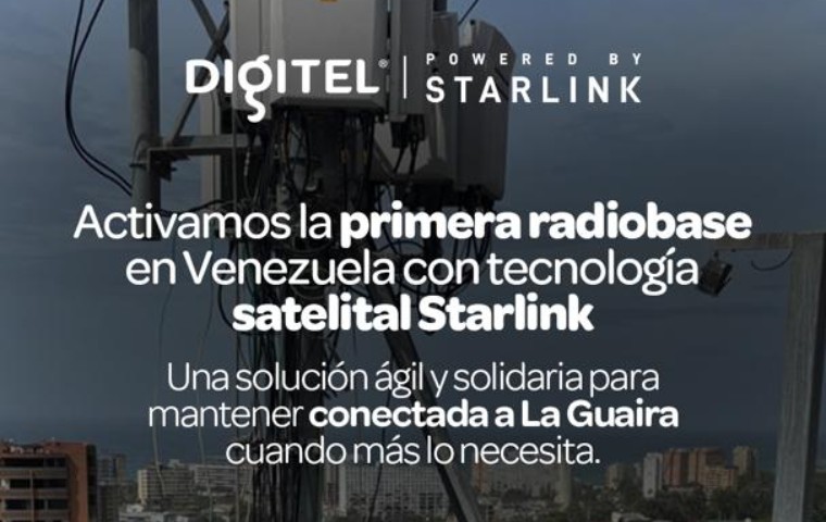 Digitel fortalece su capacidad de respuesta en La Guaira con la conectividad satelital de Starlink