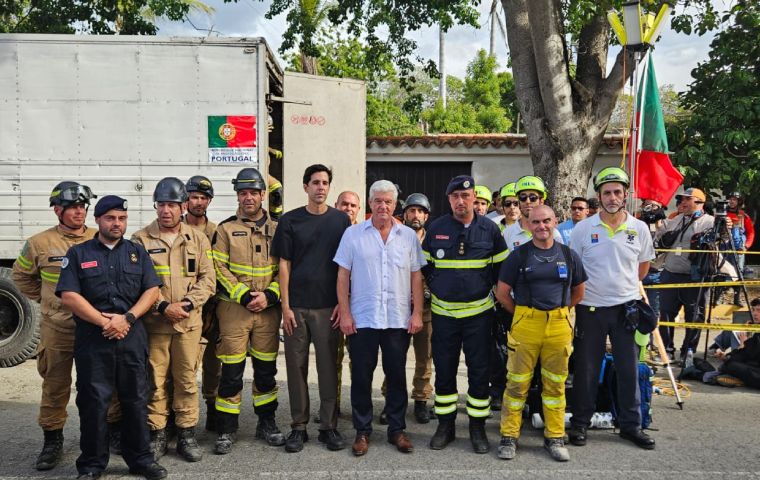 FOCON culmina con éxito el rescate de ciudadano venezolano atrapado tras los terremotos
