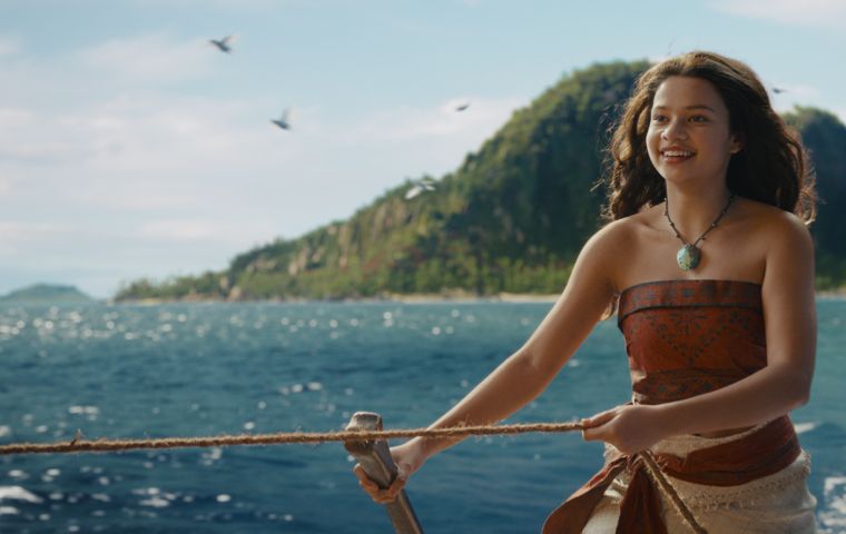El épico viaje de Moana comienza mañana en cines de Venezuela